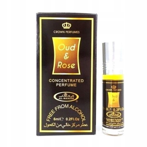 PERFUMY UNISEX AL-REHAB OUD AND ROSE W OLEJKU