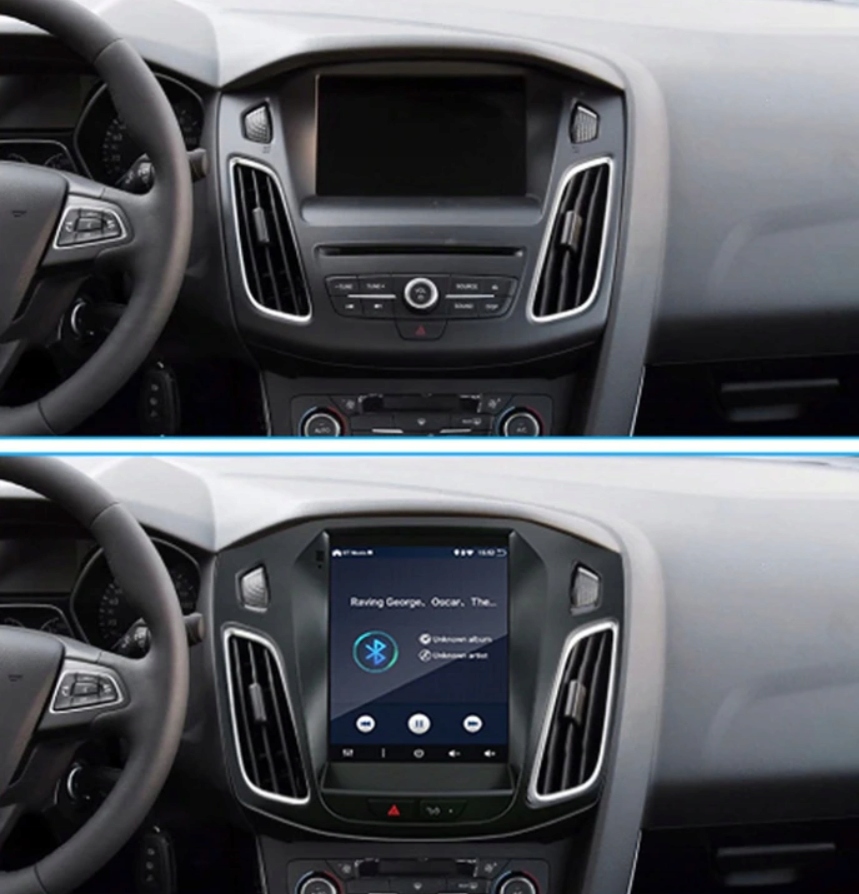 Radio Nawigacja Ford Focus MK3 Android 2 Gb ram Radio informacja RDS pasmo AM pasmo FM radio cyfrowe DAB+