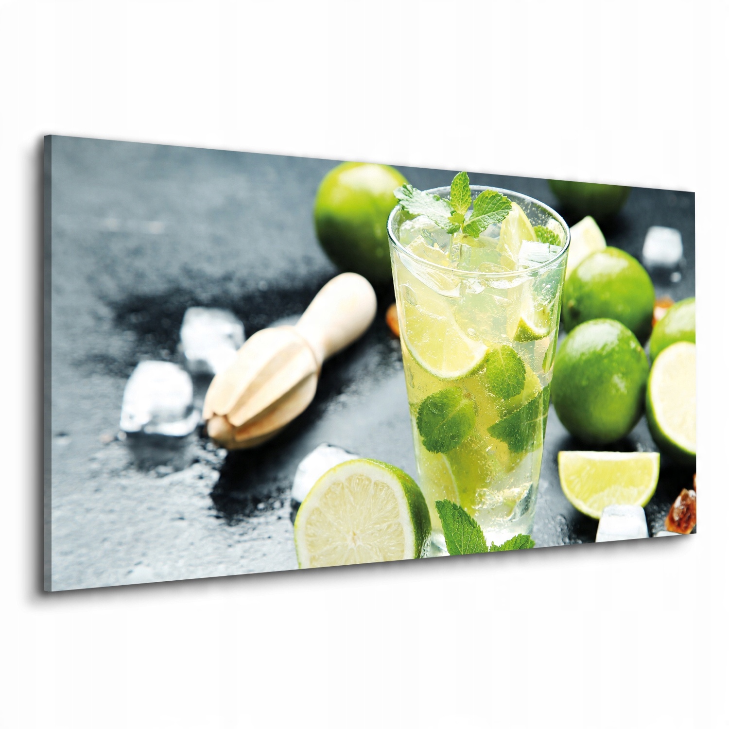 

Obrazy drukowane canvas Mojito drink picie 120x60