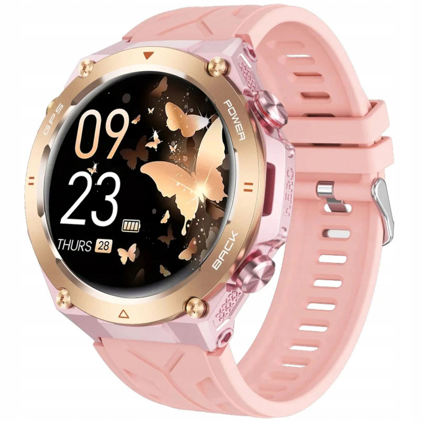 Chytré Hodinky s Gps RNCF37 pink