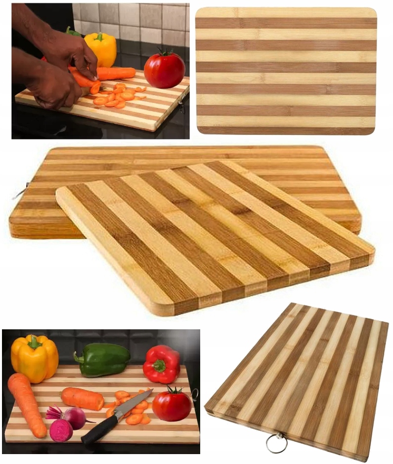 

Deska Do Krojenia Z Drewna Bambusowego 20x30