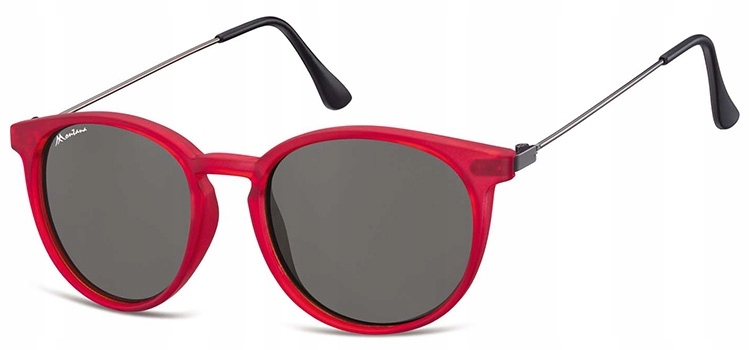 

Lenonki okulary damskie męskie Montana czerwone