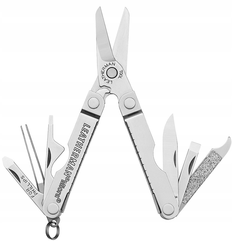 Multitool Leatherman Micra 64010181N Srebrny Kompaktowy Do Kluczy
