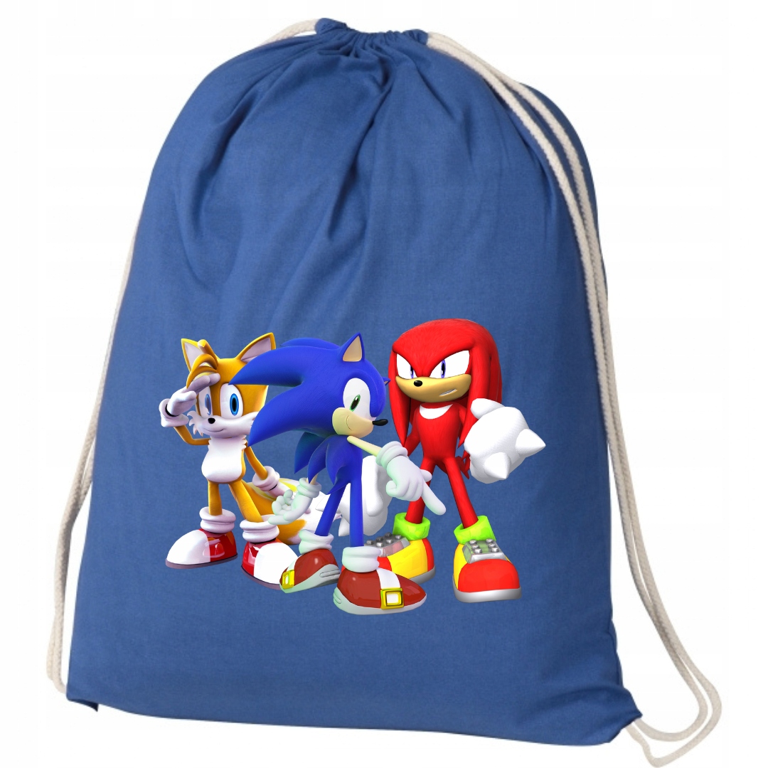 

Sonic X Plecak Worek Na Buty Wf Do Szkoły Bawełna