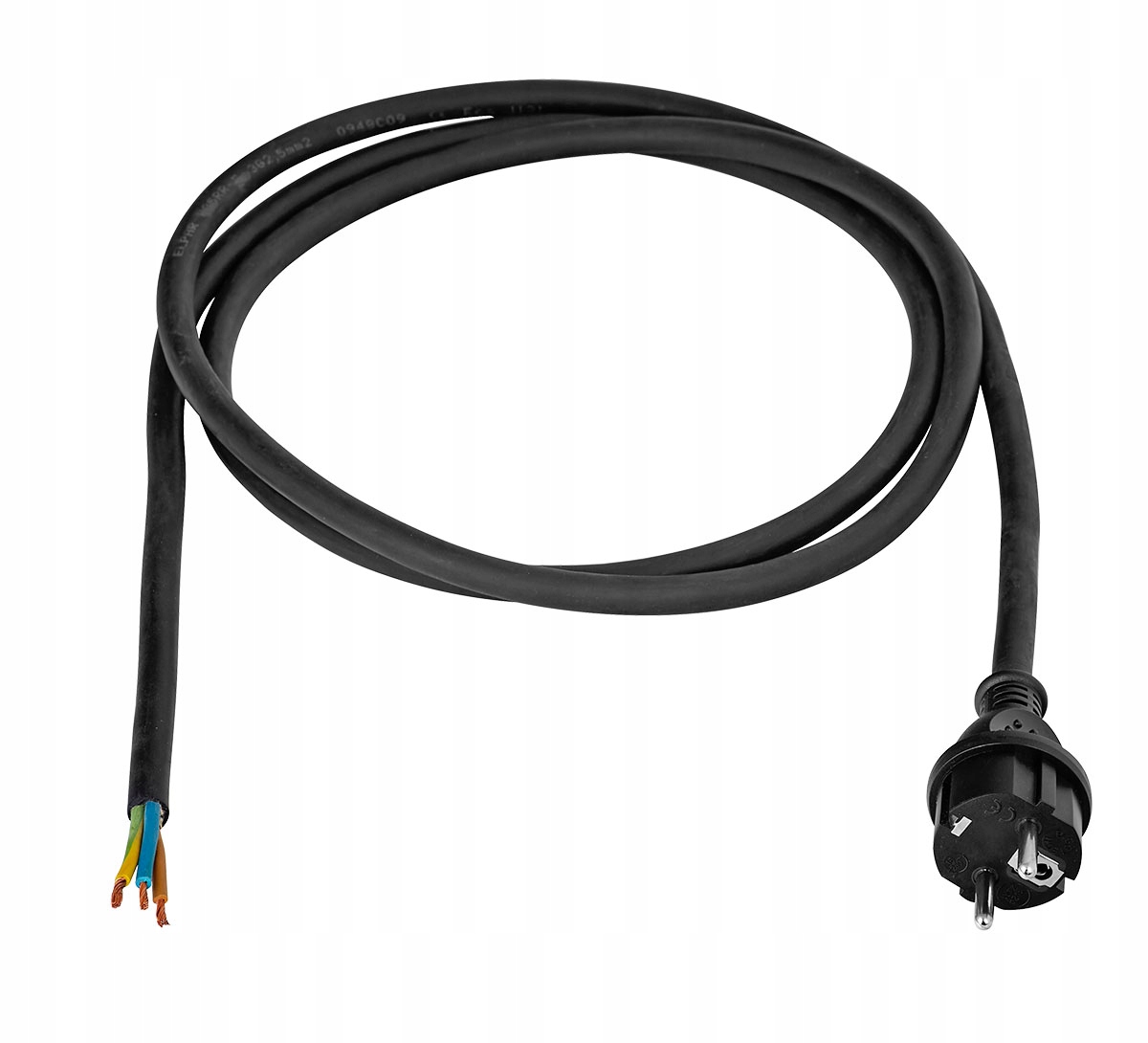 

Przewód zasilający kabel 1,5m Ow 3x1,5 guma 99064