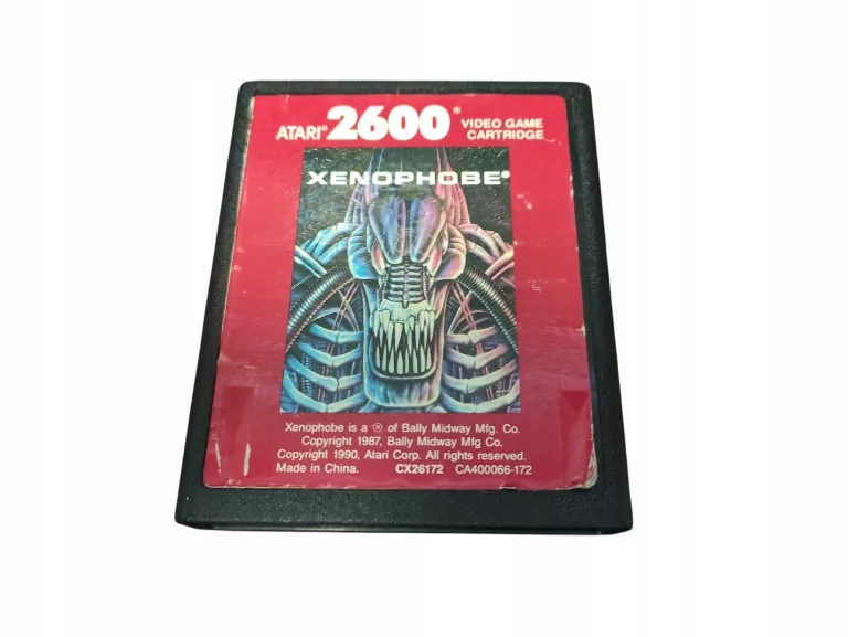 CATRIGE XENOPHOBE DO ATARI 2600