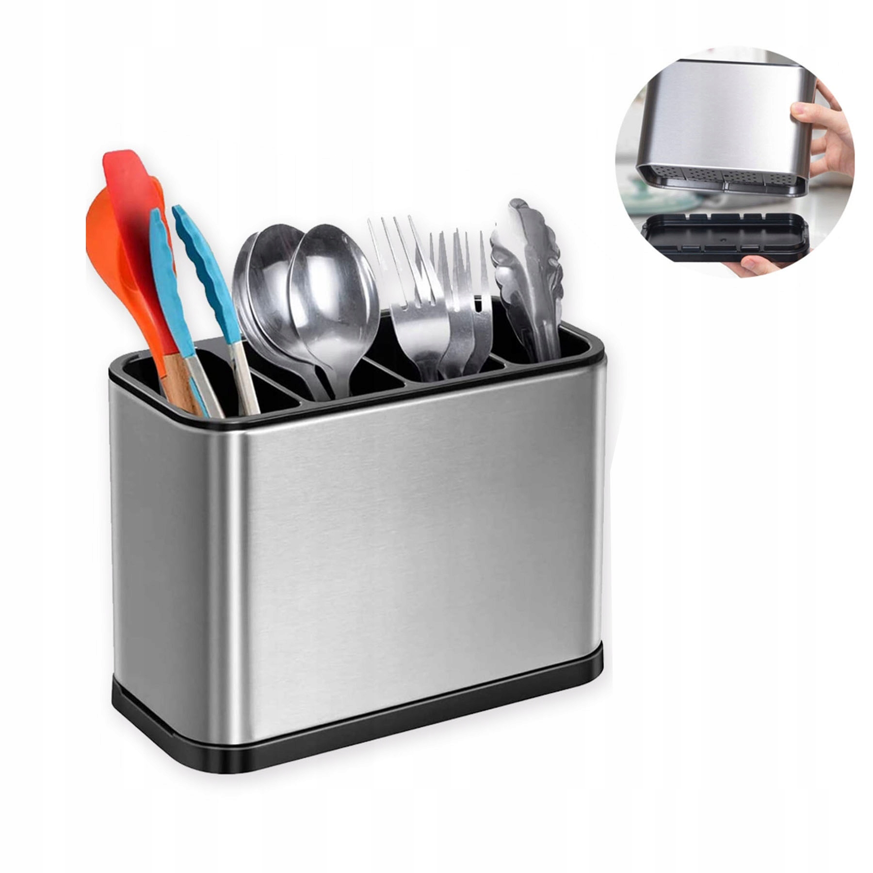 Správce tekutin sušičky na nádobí z nerezové oceli úložný box hůlky nové