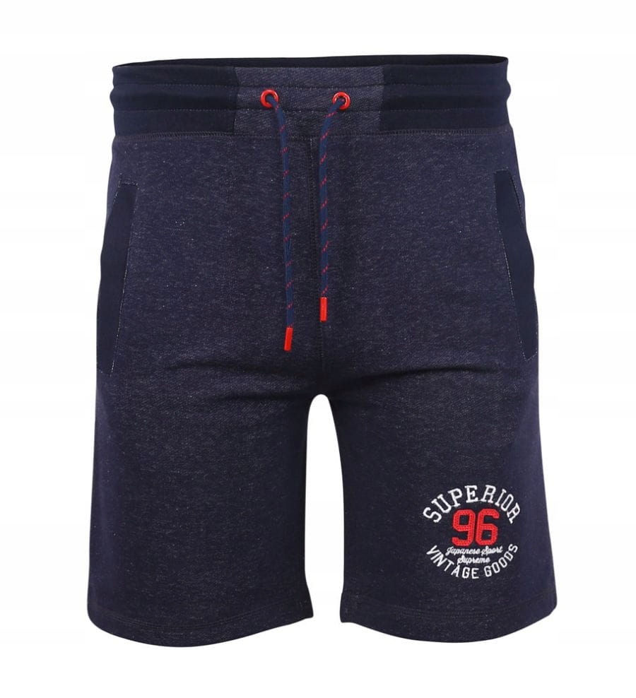 HARLOW-D555 Tmavě modré šortky do 10XL 3XL