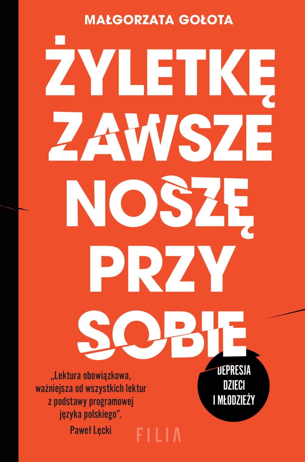 

Żyletkę zawsze noszę przy sobie Małgorzata Gołota