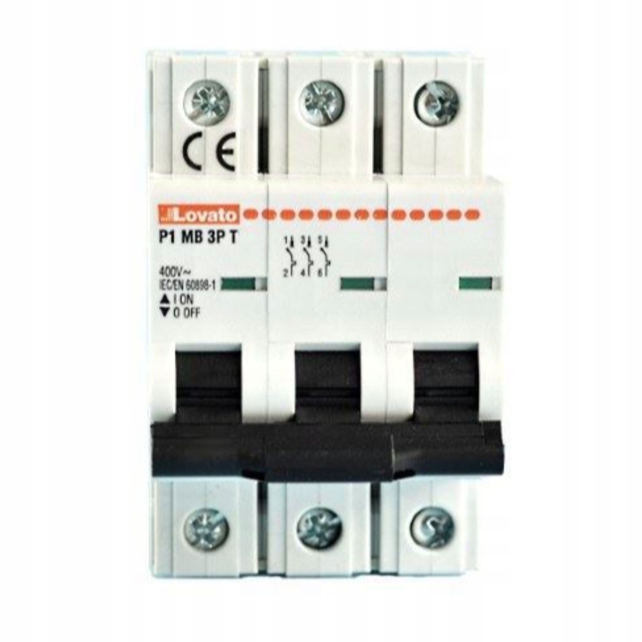 Omezovač výkonu 3P 16A 10kA, 3M; P1MB3PT16, Lovato
