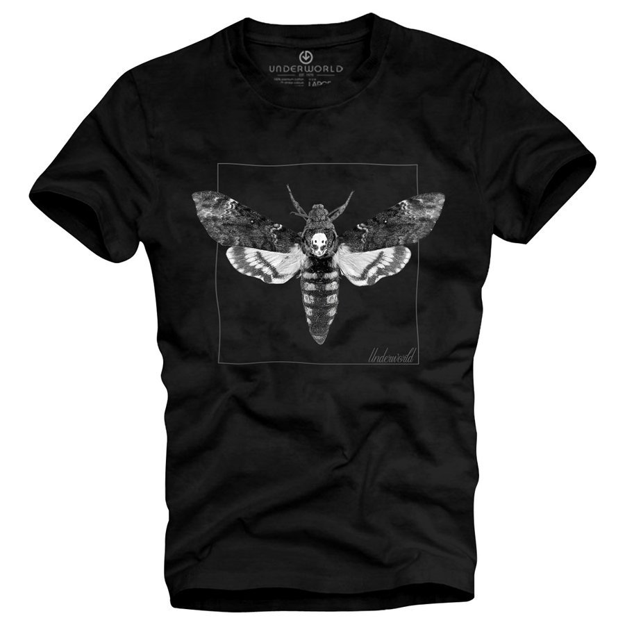 

T-shirt męski Underworld Night Butterfly czarny