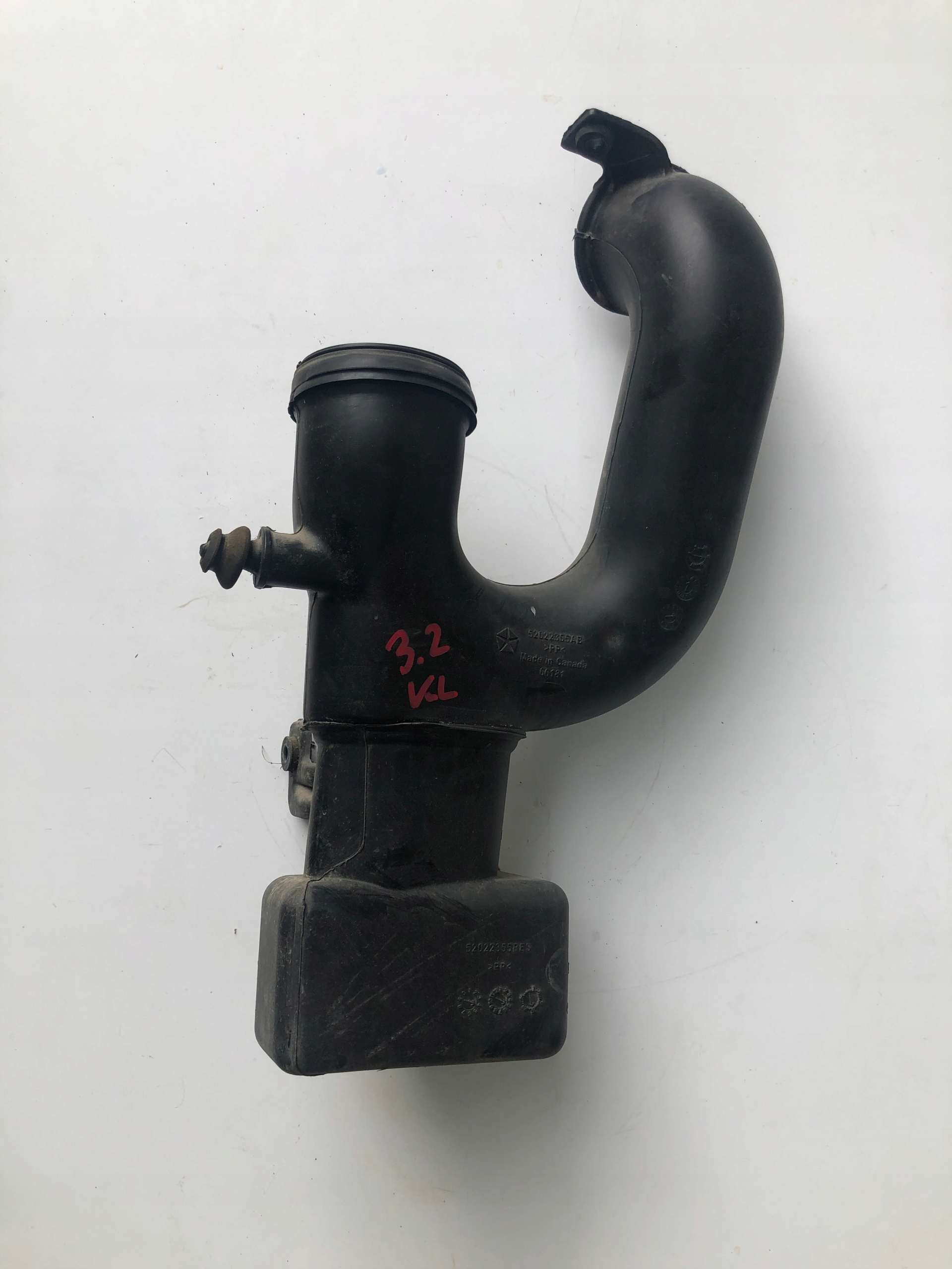 JEEP CHEROKEE KL ТРУБА ВПУСКНОЙ ШЛАНГ РЕЗОНАТОР 3.2