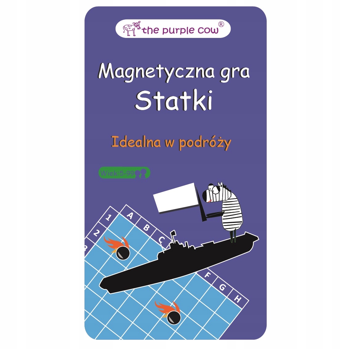 

Podróżna gra magnetyczna The Purple Cow Statki