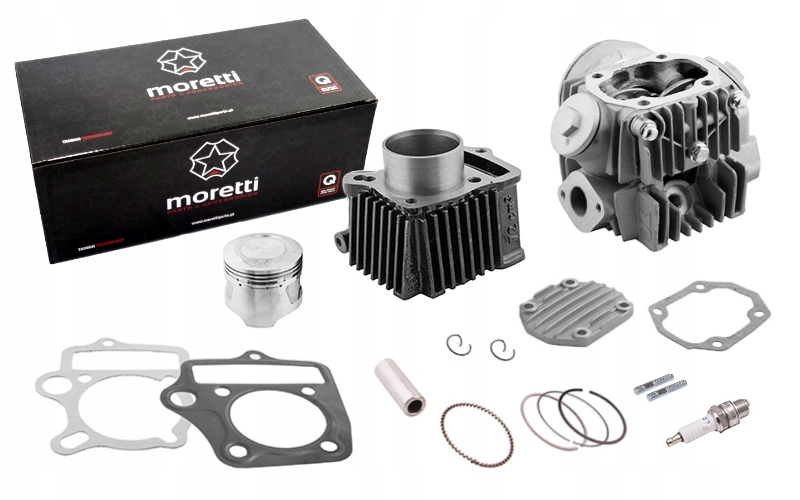 

Cylinder głowica Moretti motorower 4T 80 139FMB