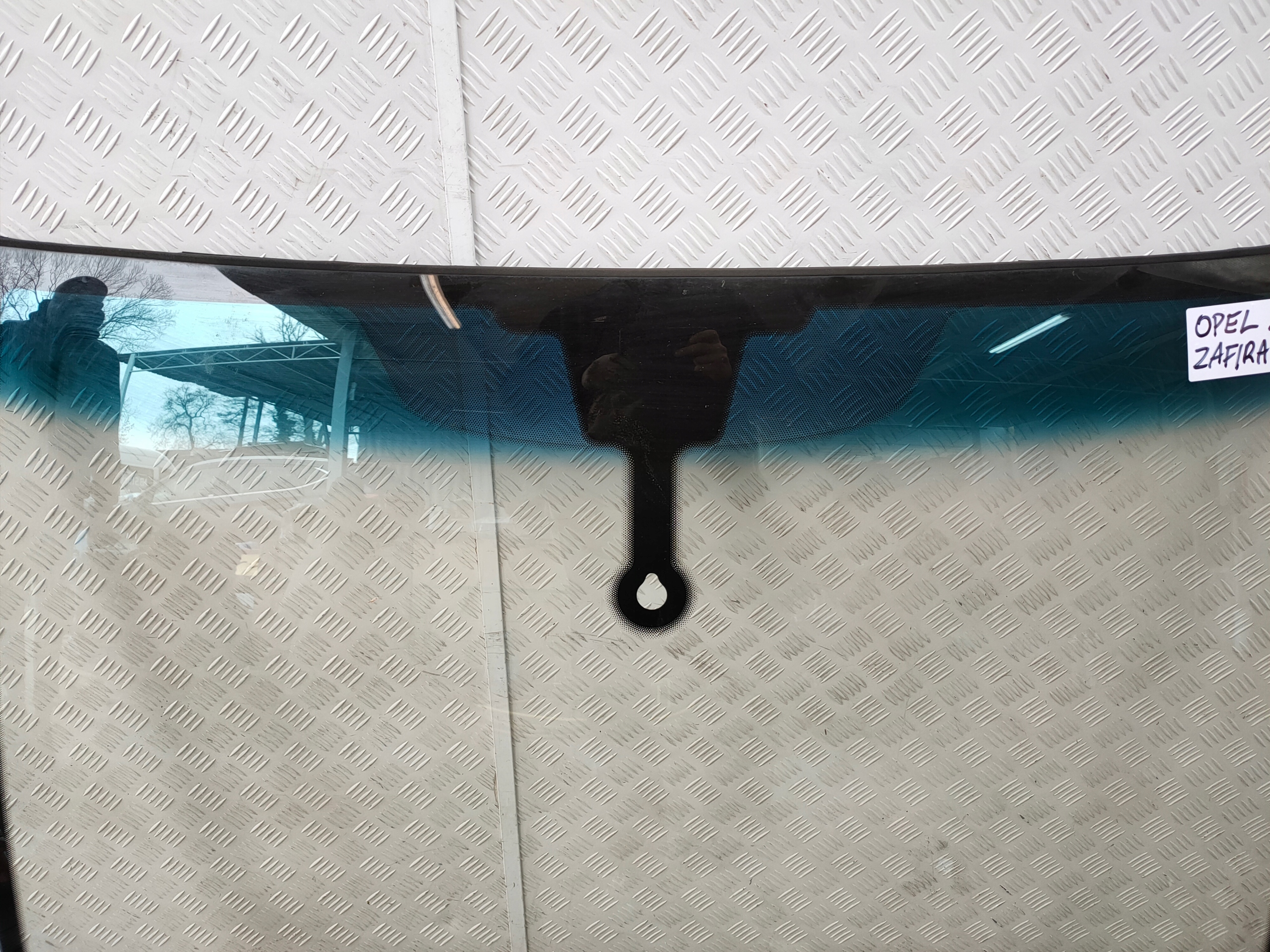 ZAFIRA B 05-12 window front iron below SENSOR green tension belt original 2006r