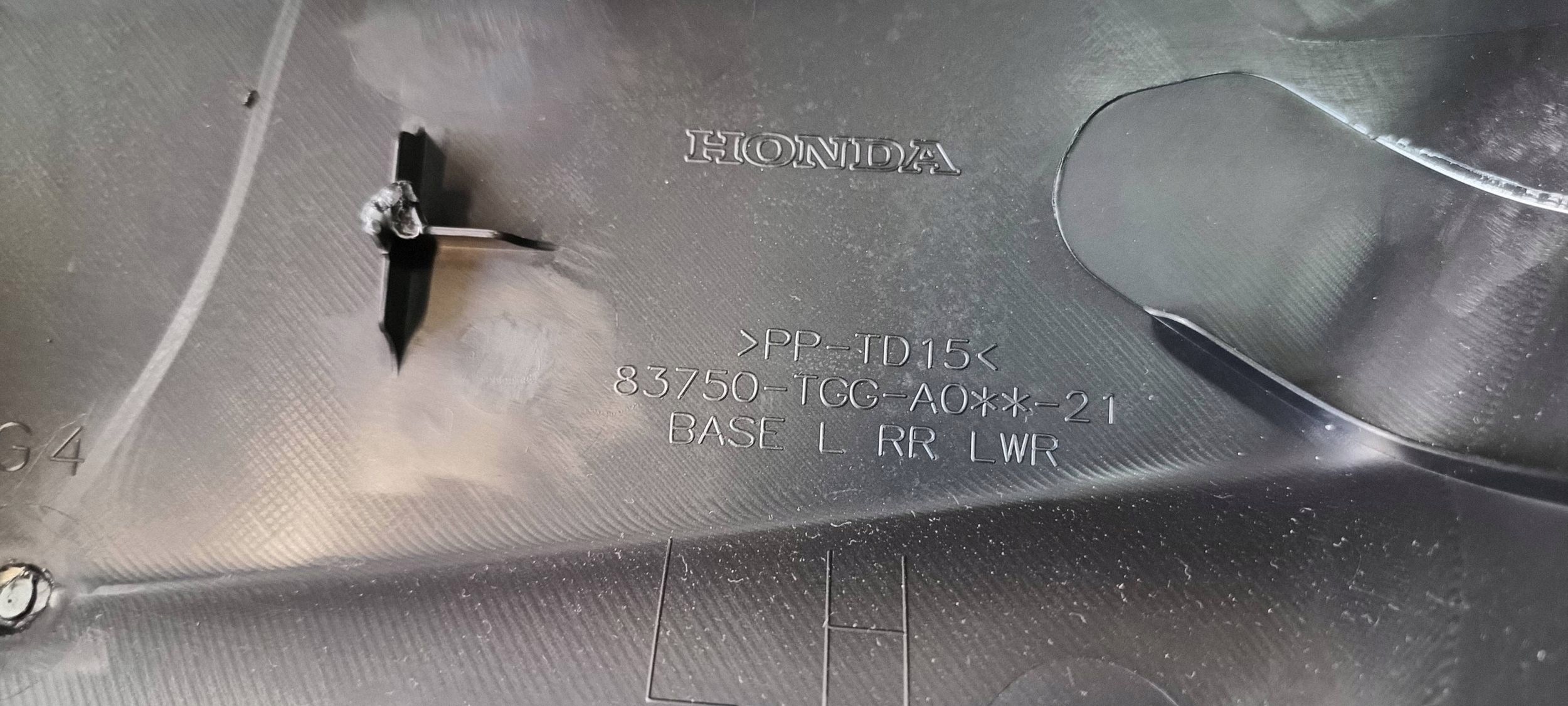 side upholstery door rear part left HONDA CIVIC X HB 2019R