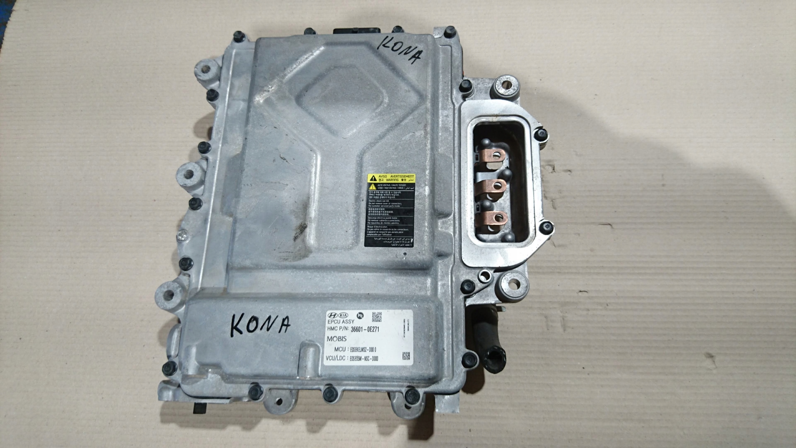36601-0E271 - контроллер преобразователя модуль EPCU зарядки Kona