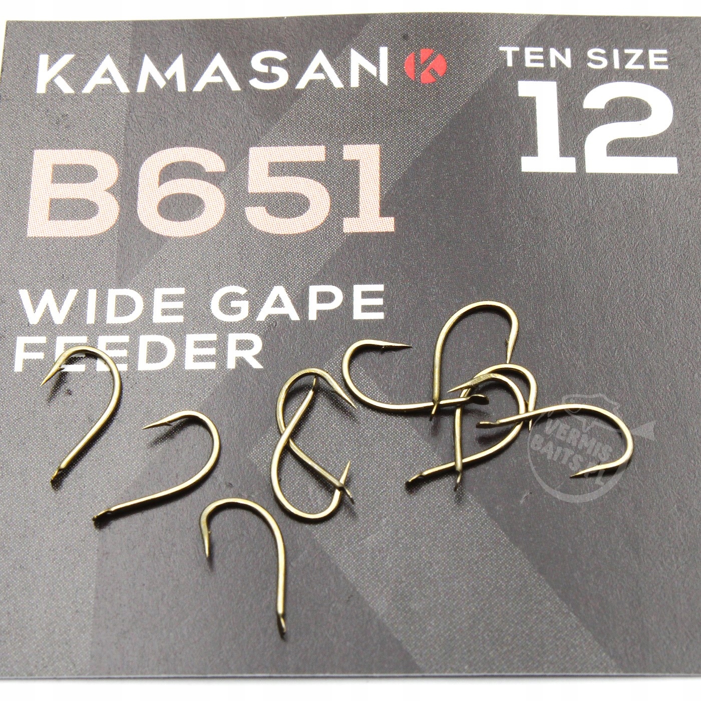 Haczyki Kamasan B651 Barbed Spade roz. 12