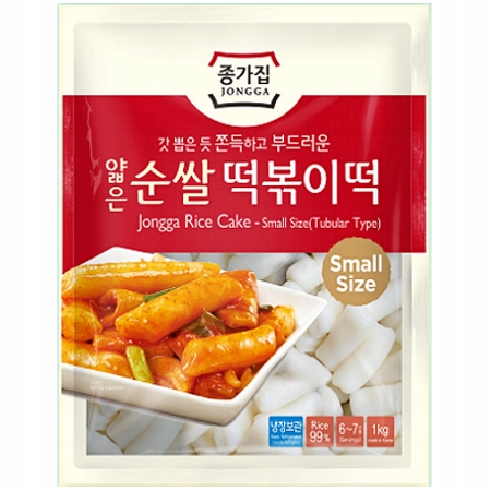 Levně 2x Rýžové knedlíčky do Tteokbokki, sloupky 1 kg Jongga