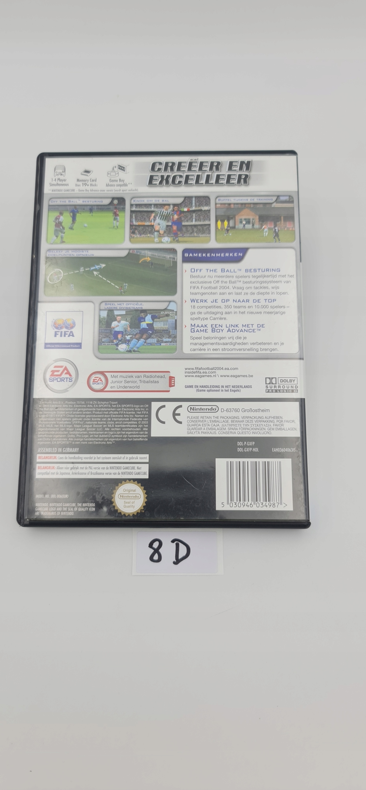 GAMECUBE PAL FIFA FOOTBALL 2004 Tematyka gry akcji