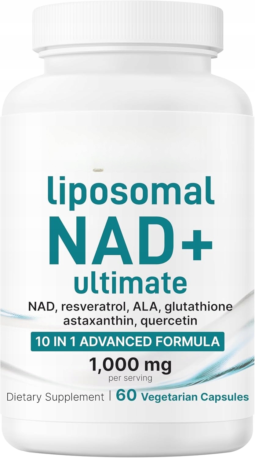 Liposomal NAD+ Ultimate Complex 1000 mg, 60 kapsułek roślinnych, Pathway