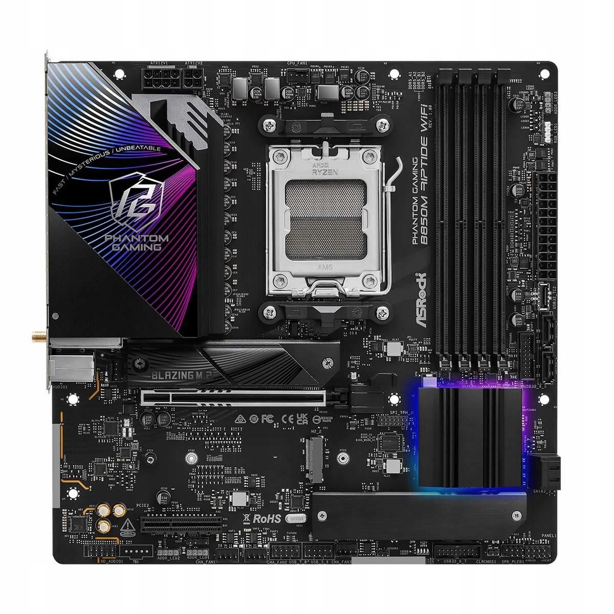 ASROCK B850M RIPTIDE WIFI mATX AM5 DDR5 — 6