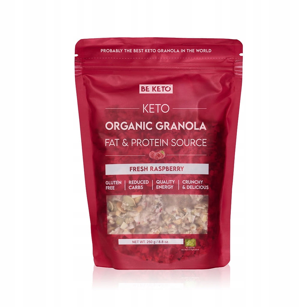 Bio Keto Granola Friss Málna 250g Rövid Dátum