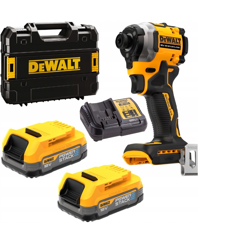 Dewalt Rázový Šroubovák 18V DCF860E2T 208Nm 2x1,7Ah Powerstack Tstak