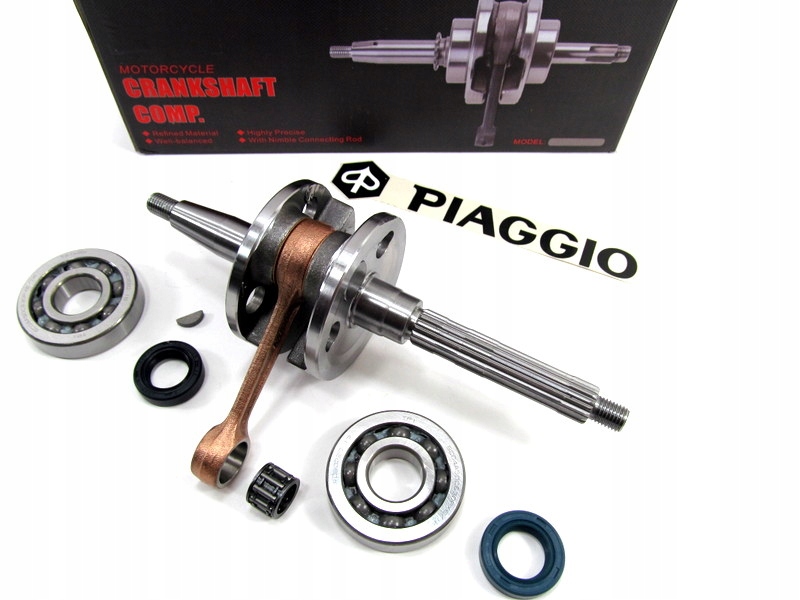 Wał korbowy APRILIA SR 50 R FACTORY STREET silnik-Piaggio na gaźniku