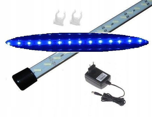 

lampa led do akwarium 100 cm niebieska malawi