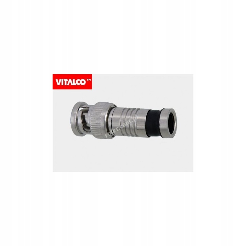 WTYK BNC KOMPRESOWANY NA KABEL RG59 VITALCO BNW25