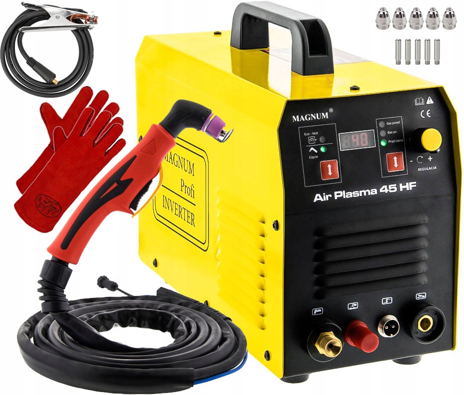 СТАНОК ДЛЯ РЕЗКИ СТАЛИ MAGNUM AIR PLASMA 45 HF 230V