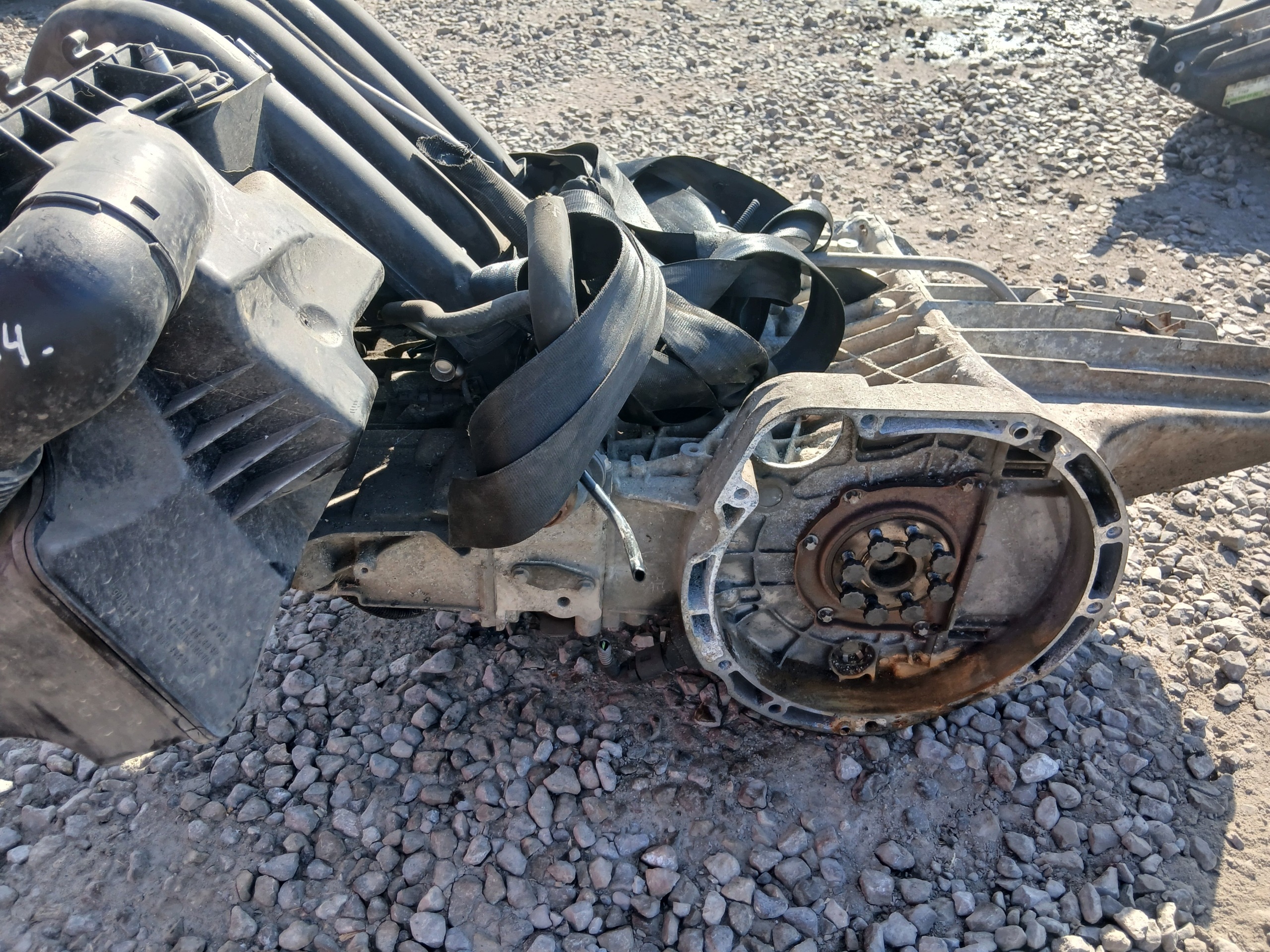 MERCEDES A W169 2.0 8V 2009 266.960 engine complete KPL 205 TYS KM