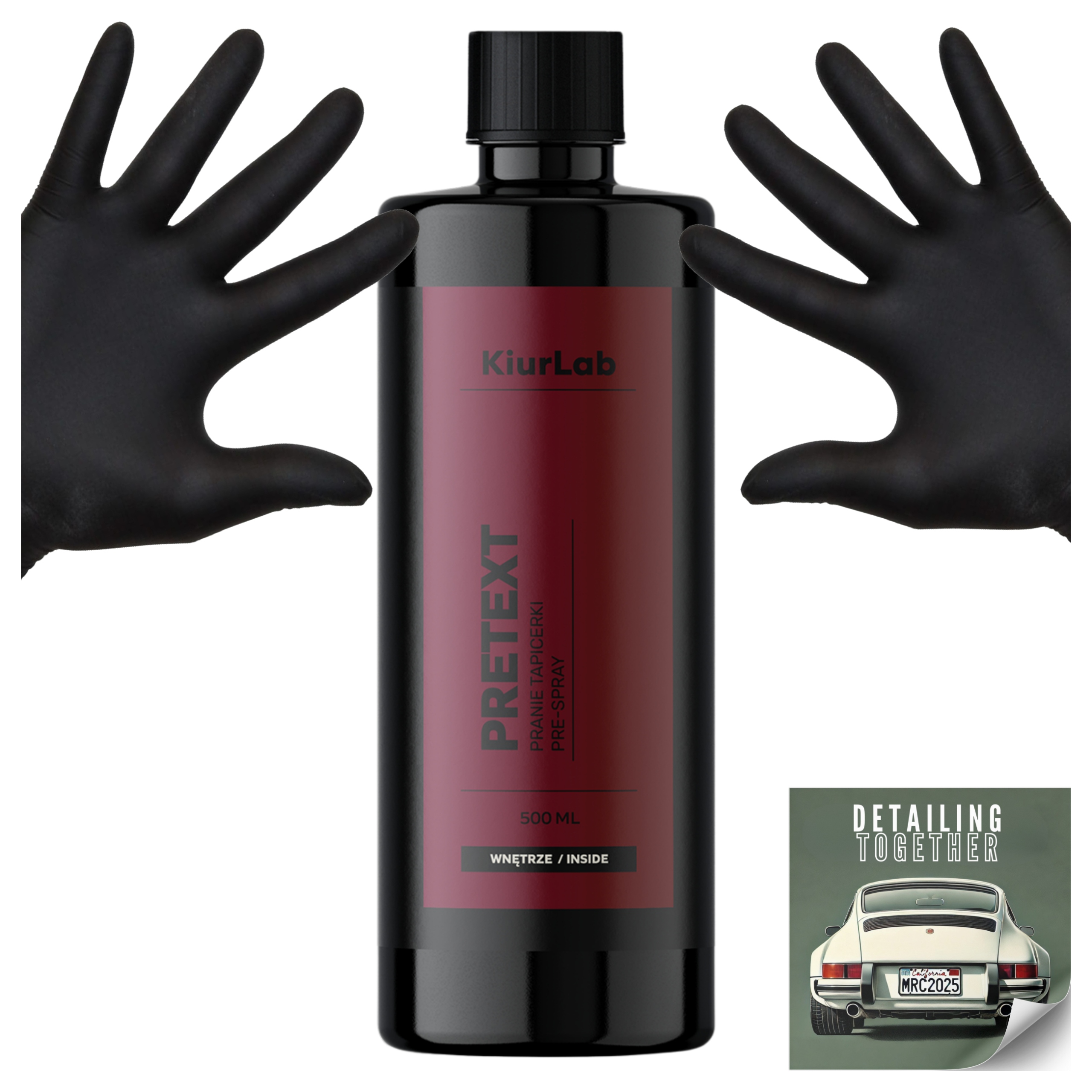 Środek Do Prania Tapicerki Samochodowej KiurLab Pretext Pre-Spray 500ml