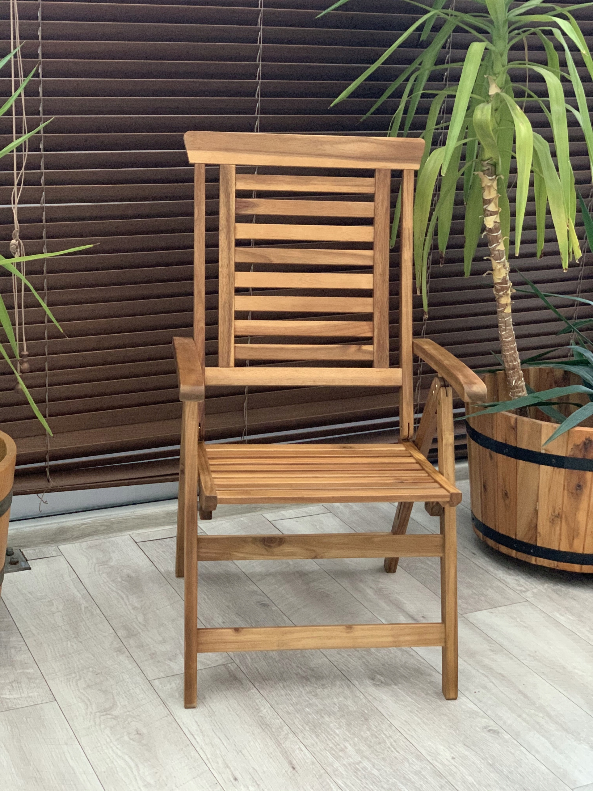 Meble ogrodowe z drewna akacji zestaw ogrodowy 6 osób z poduszkami komplet Producent Rattanland