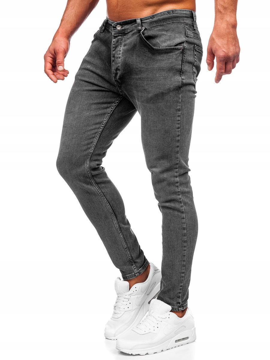 

Spodnie Jeansy Skinny Fit Czarne R926-1 Denley_m