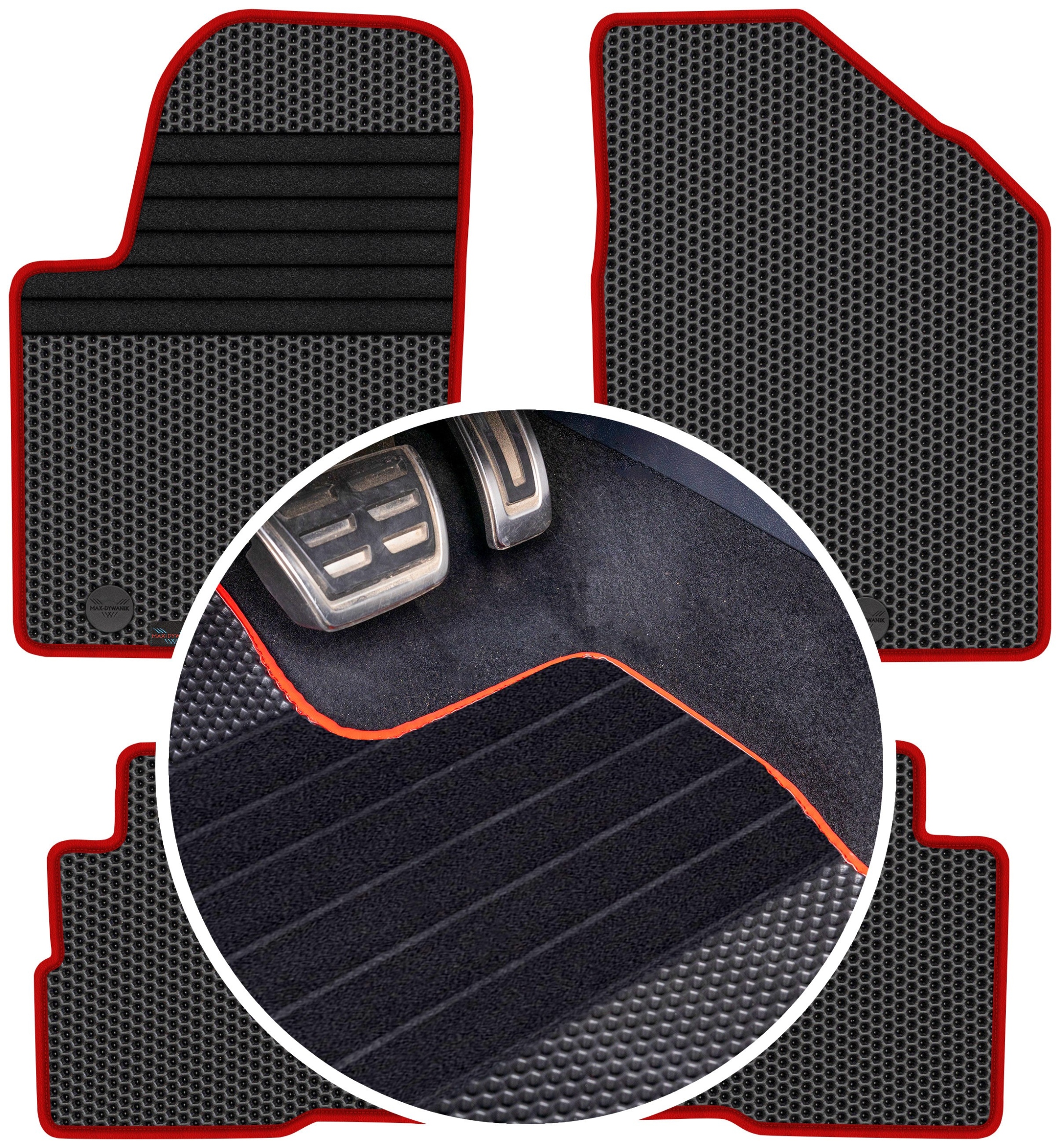 Kia Soul I Fl 2011-2013 Gumové rohože Eva Eternity Plastry Medu