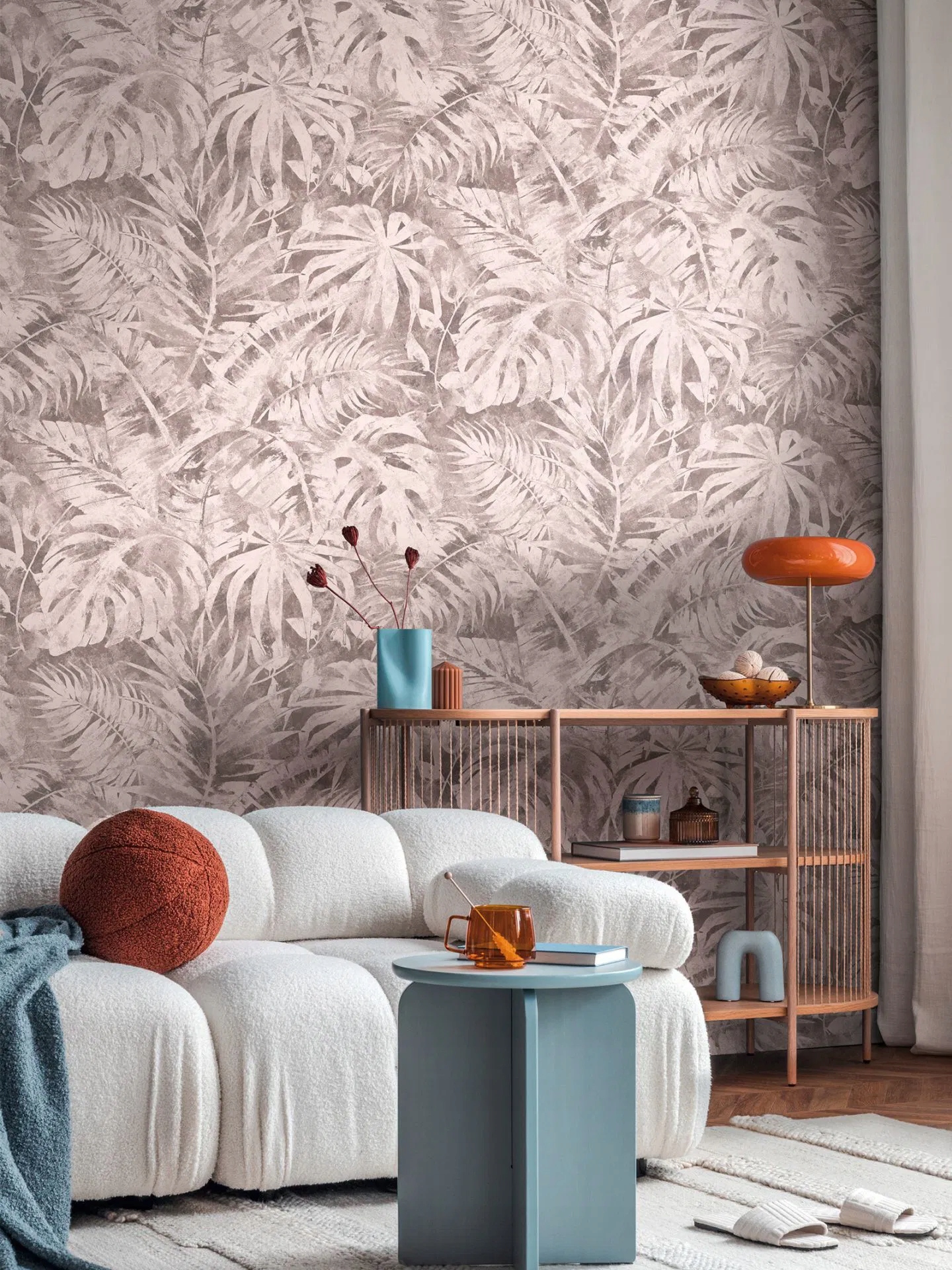 Nástěnná fototapeta Cosmo Living 79145-7 listy palmy a monstery