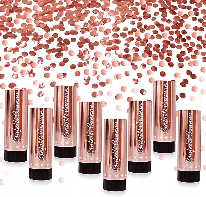 

Konfetti Tuba Wystrzałowa Gold Rose 2SZT