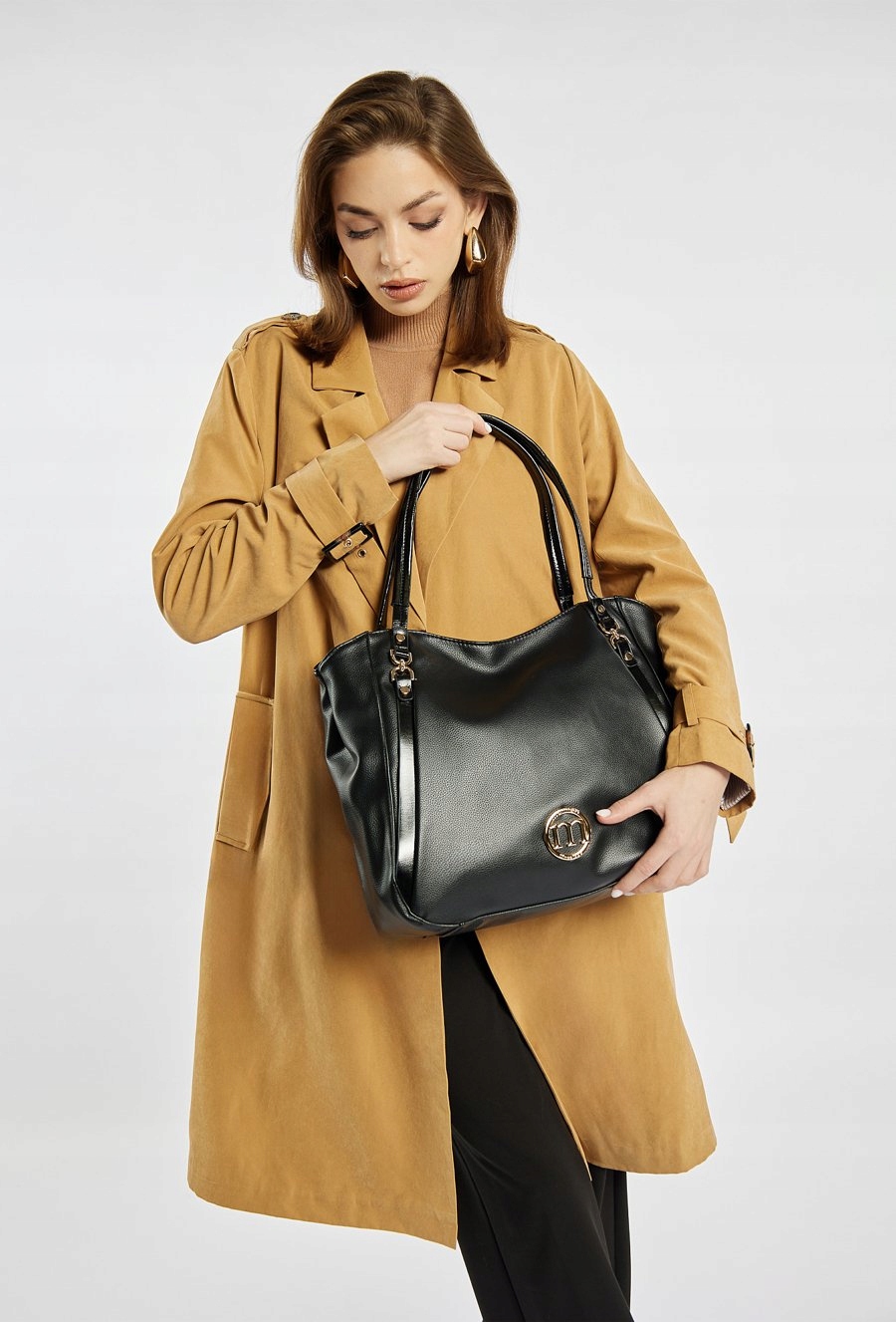 Velká Dámská Taška Monnari Na Nákupy Z Eko Kůže