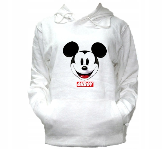 

S Bluza Kaptur Damska Mickey Mouse Myszka Miki