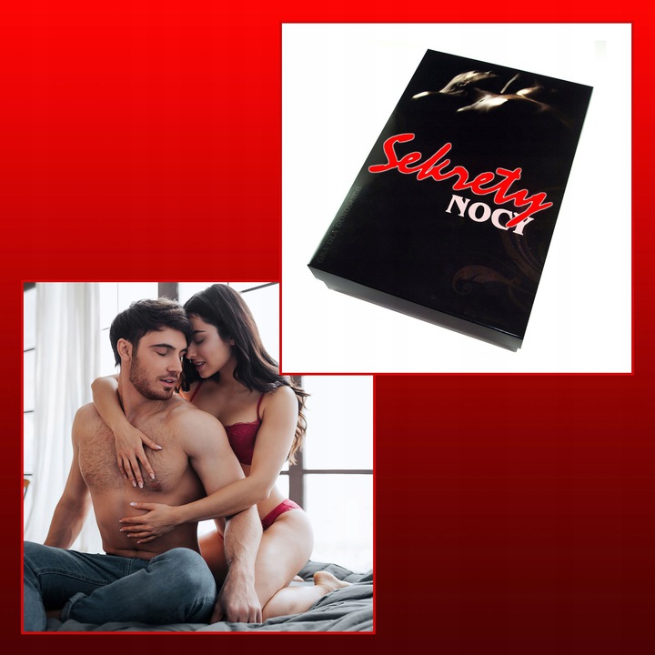 SEKRETY NOCY GRA EROTYCZNA Z GADŻETAMI NOWE WYDANI Maksymalna liczba graczy 2