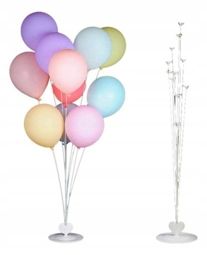 

Duży Stojak na balony Dekoracje na 11 Balony 103cm