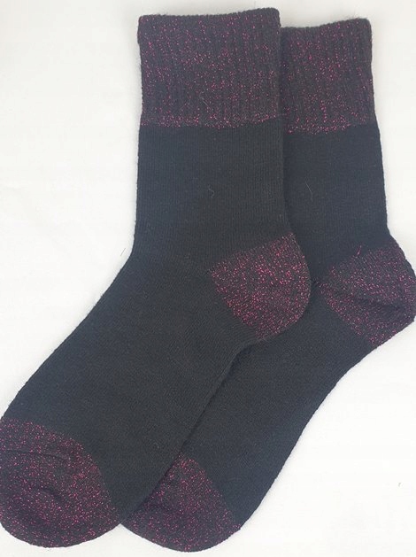 

Skarpetki damskie ciepłe błyszczące angora R.35-38