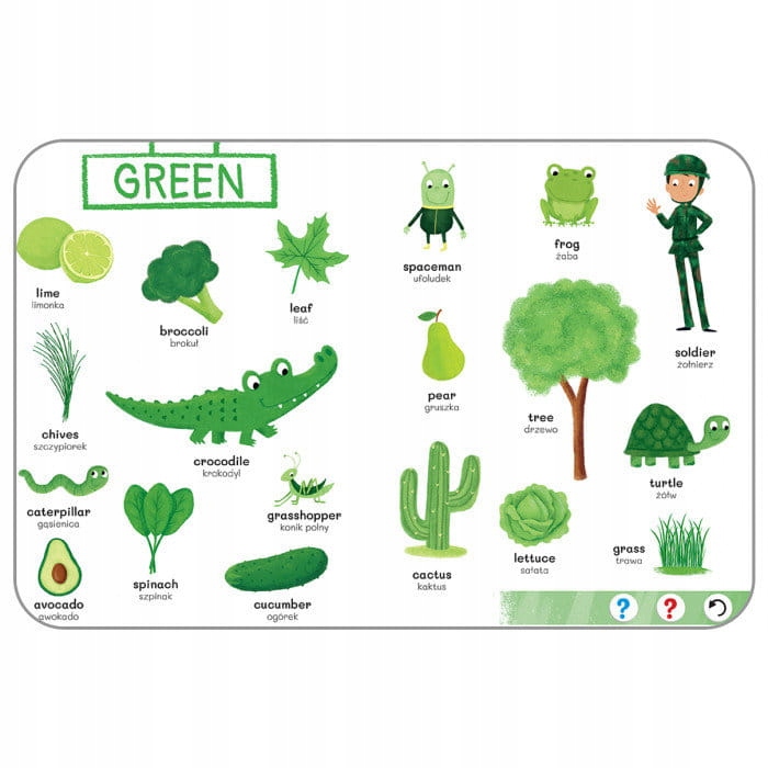 Angielski słowniczek obrazkowy do pióra Kakadu Tytuł Angielski słowniczek obrazkowy