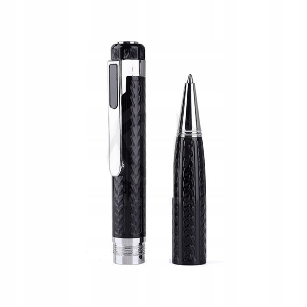 DŁUGOPIS SZPIEGOWSKI DYKTAFON CYFROWY PODSŁUCH Kolor czarny