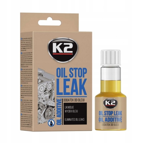 

K2 Stop Leak Oil uszczelniacz do silnika T377 50ml