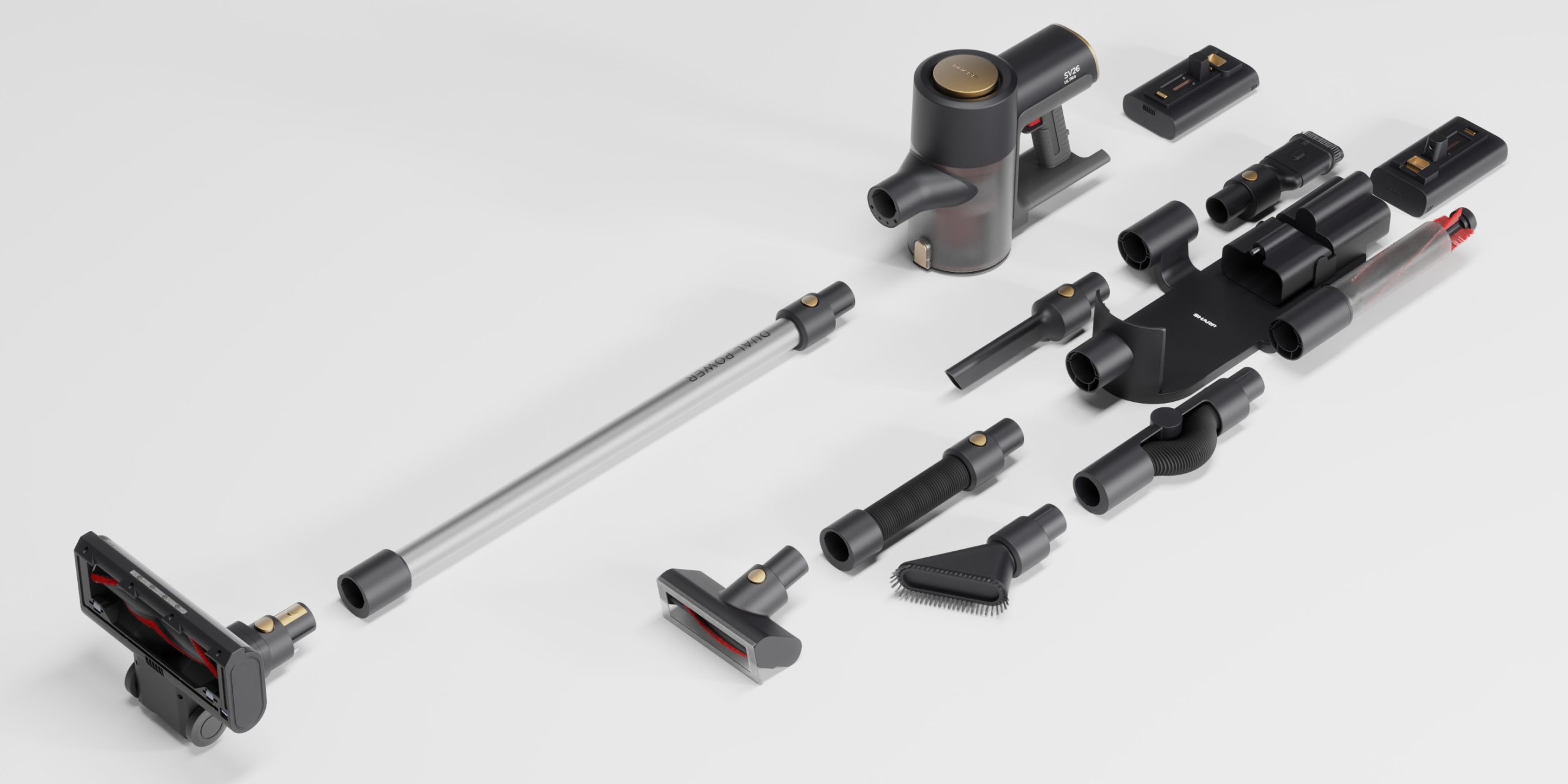 Sharp VC-SV28AEU-B bezprzewodowy odkurzacz