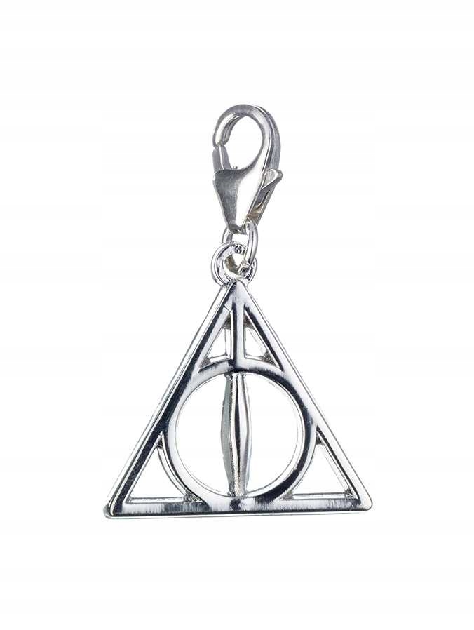 Harry Potter stříbrný připínací přívěsek Relikvie smrti
