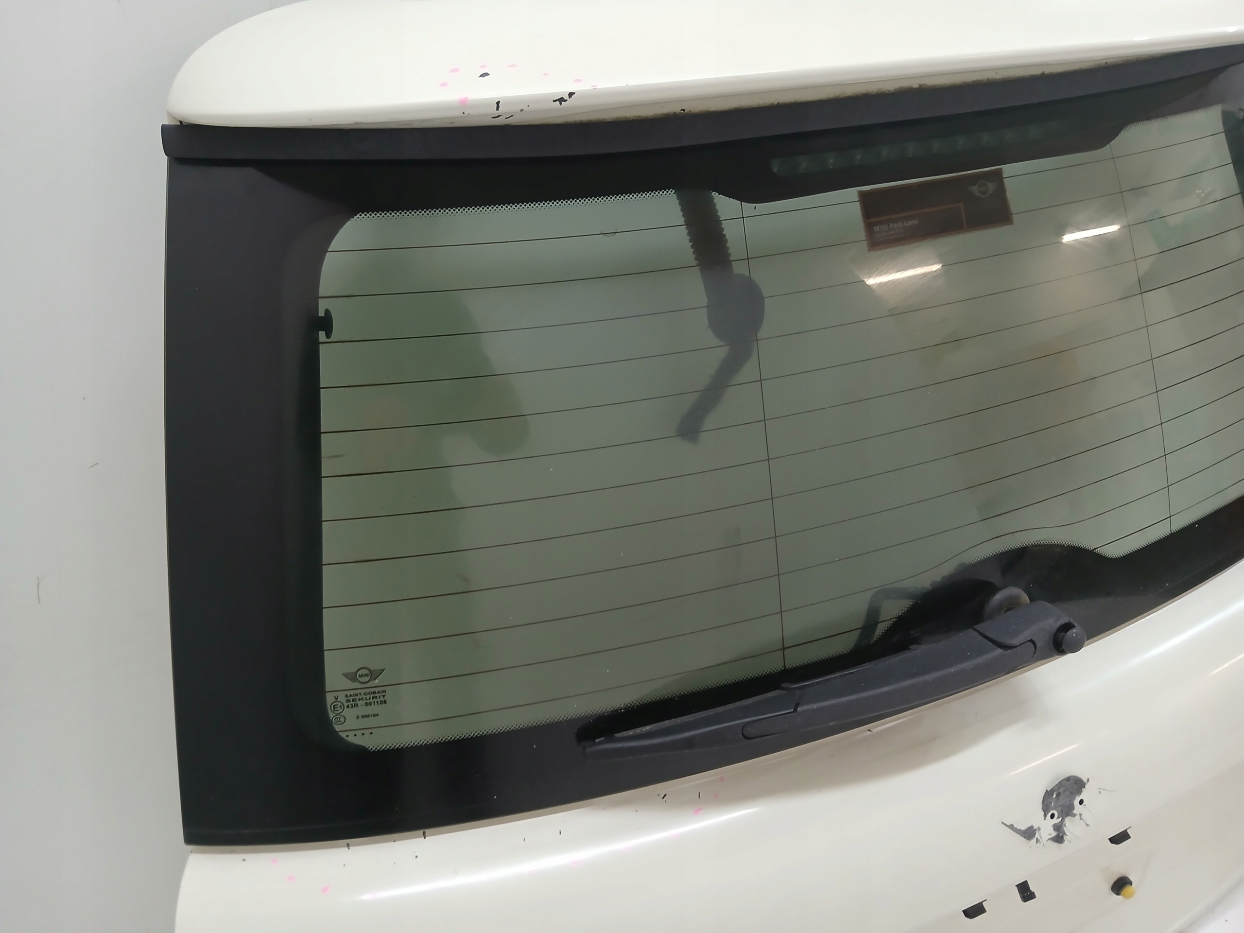 trunk door boot MINI R56 PEPPER WHITE
